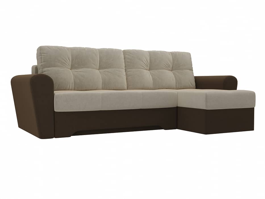 Коричневый диван в бирюзовом интерьере